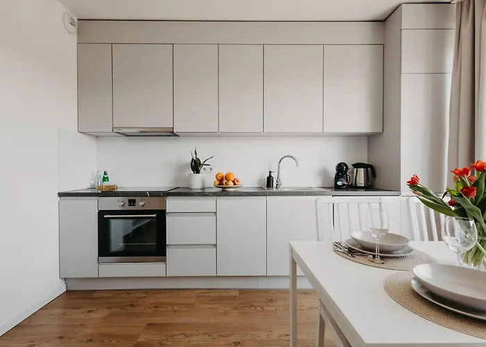 Apartman Mieszczanska 46 - Nowoczesny Z 2 Sypialniami - Taras, Parking, Centrum - - Fair